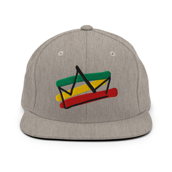 Crown Snapback Hat